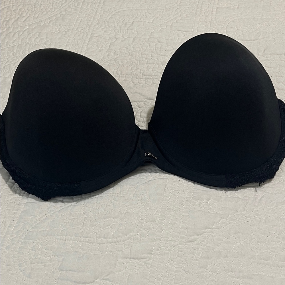 Izod Black Strapless Bra